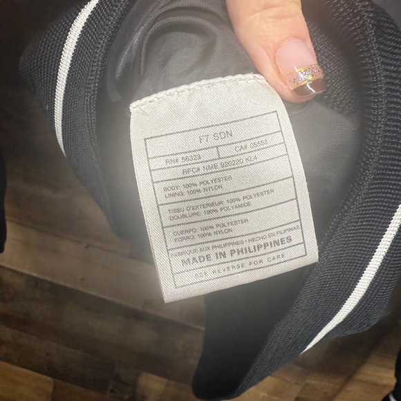 Nike Golf Pullover Windbreaker Jacket Black XL V Neck Long Sleeve Athletic - Picture 8 of 8